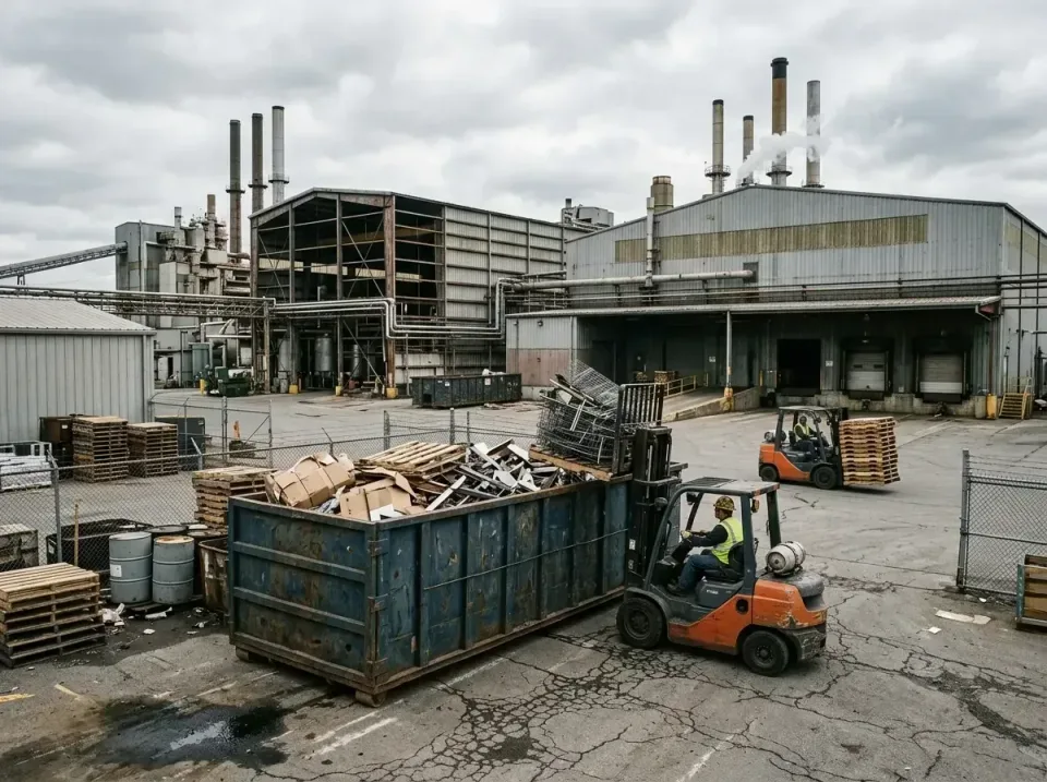 industrial-factory-scrap-conta-003 — frequently asked questions, Cheap Roll-off Dumpster Rentals in Rheems, PA
